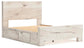 Lawroy  Panel Bed With Storage, Dresser, Mirror And Nightstand