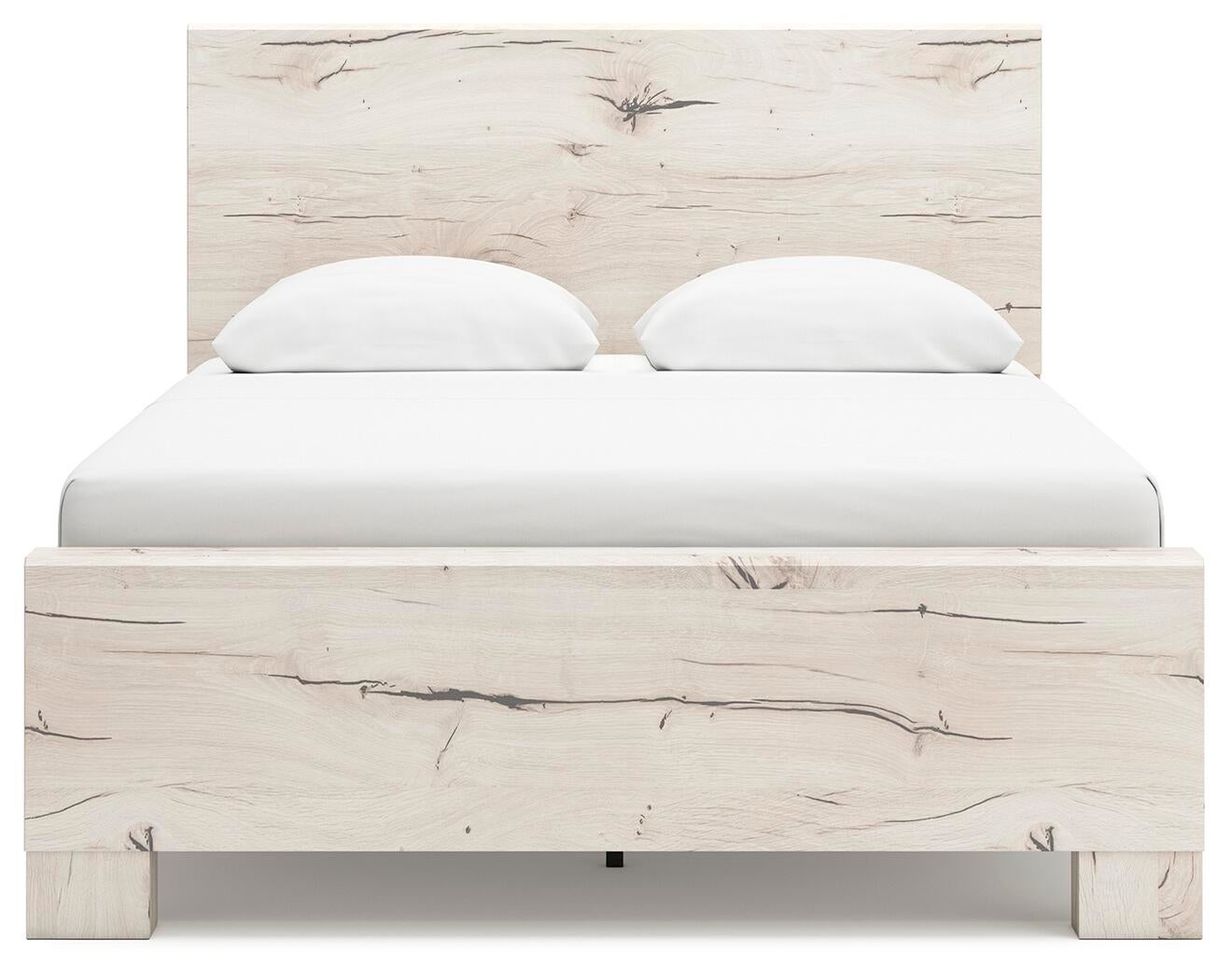 Lawroy  Panel Bed, Dresser And Mirror