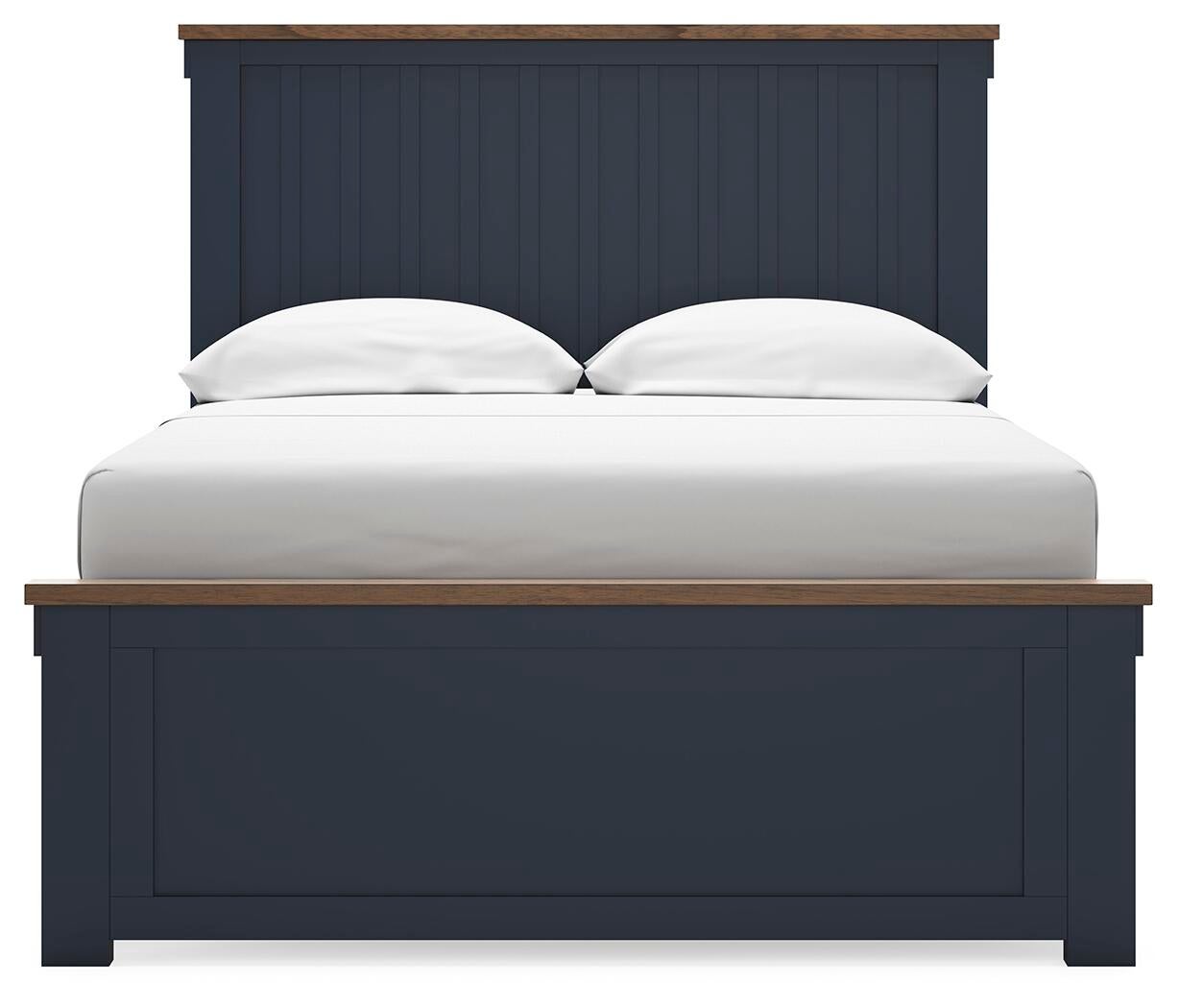 Landocken  Panel Bed, Dresser, Mirror And Nightstand