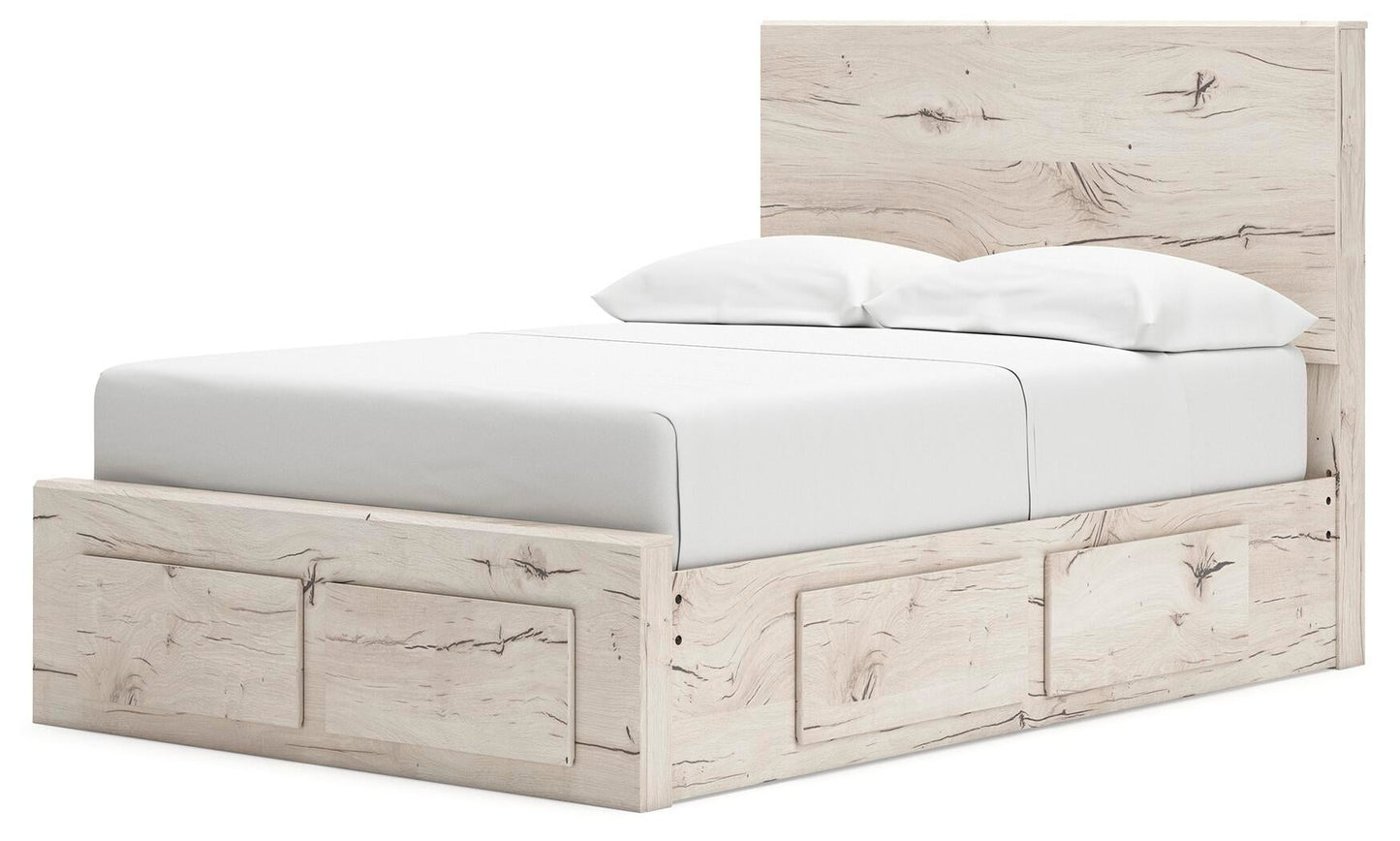 Lawroy  Panel Storage Bed, Dresser And Mirror