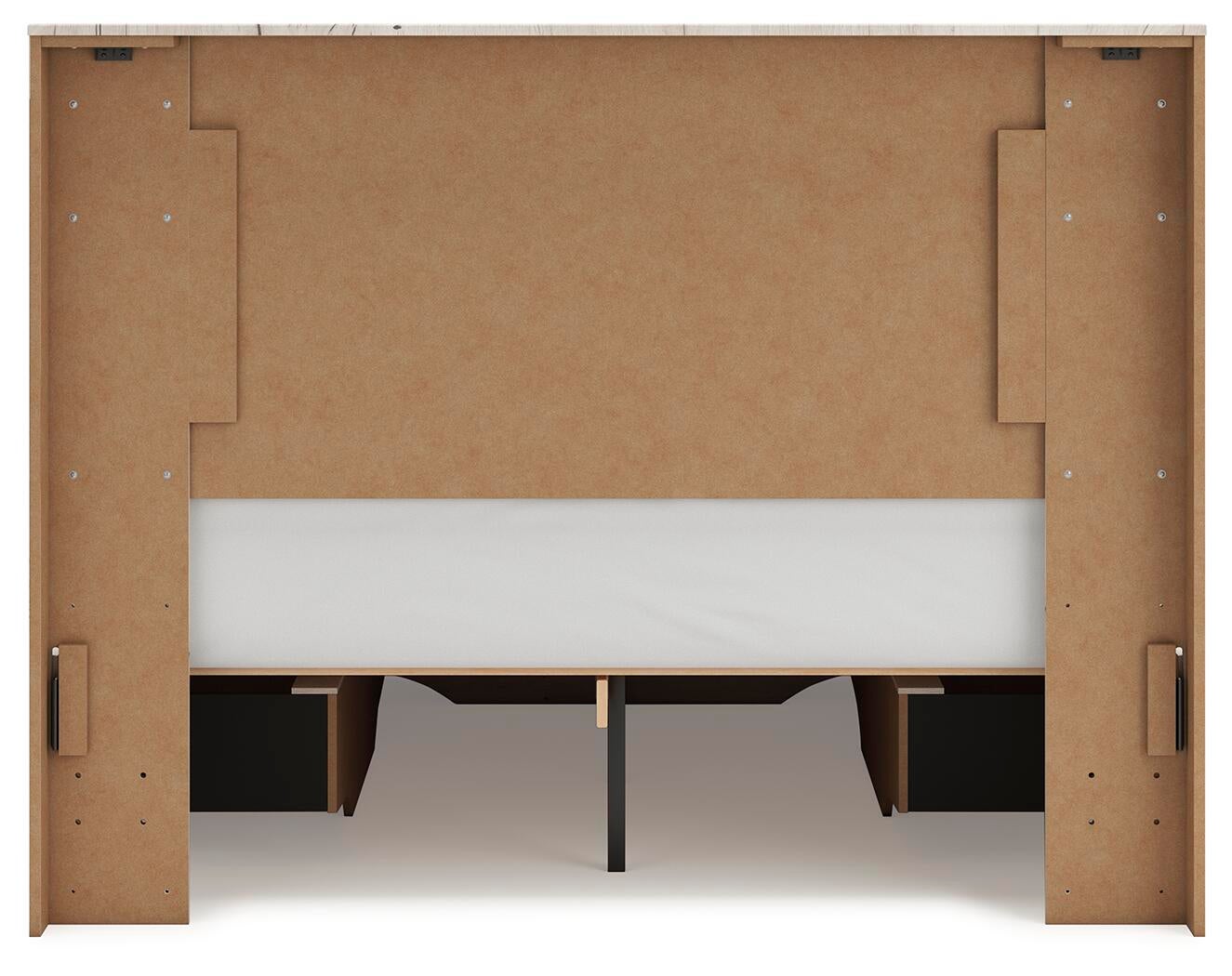 Lawroy  Panel Storage Bed, Dresser, Mirror, Chest And Nightstand
