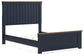 Landocken  Panel Bed, Dresser, Mirror, Chest And Nightstand