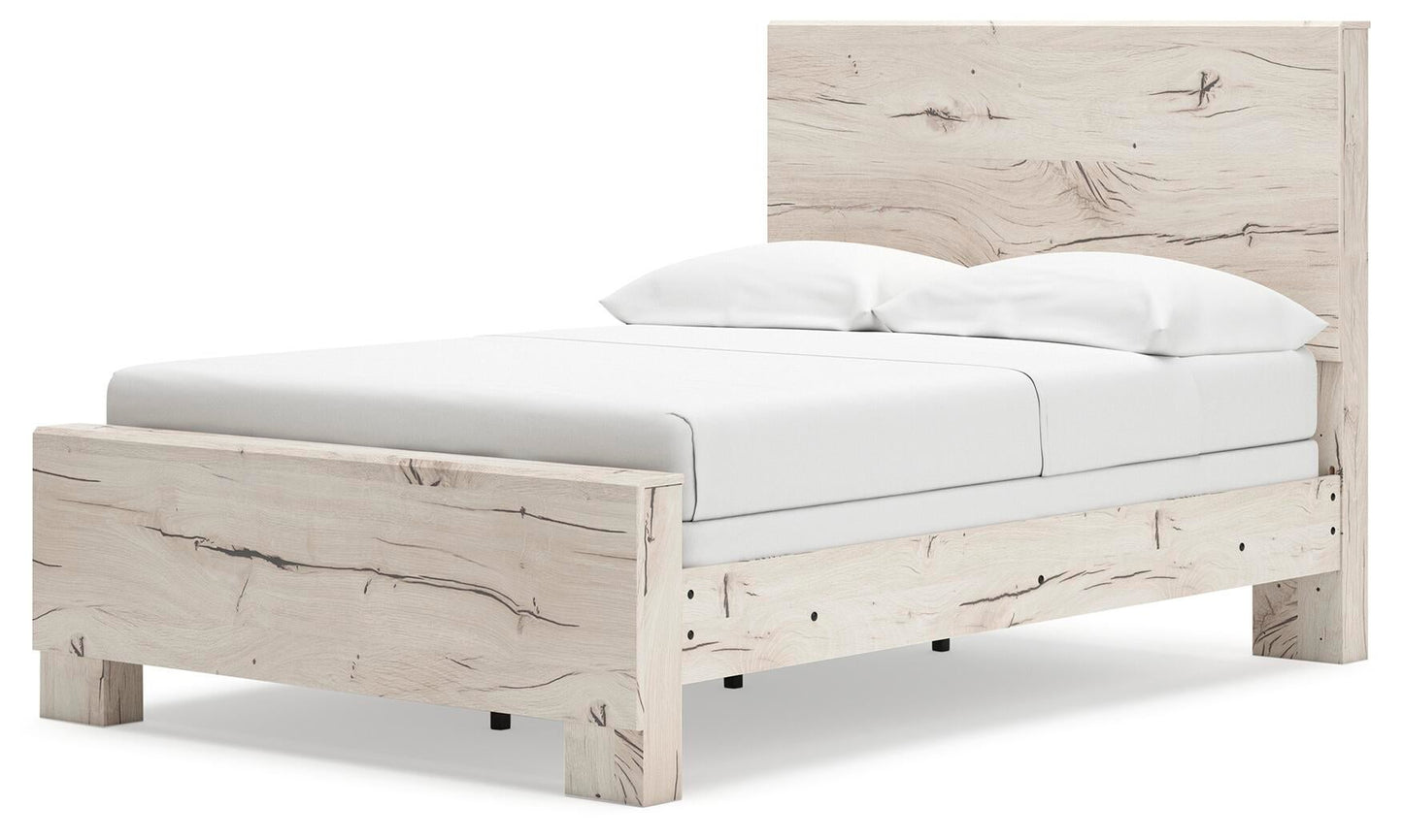Lawroy  Panel Bed, Dresser, Mirror, Chest And Nightstand