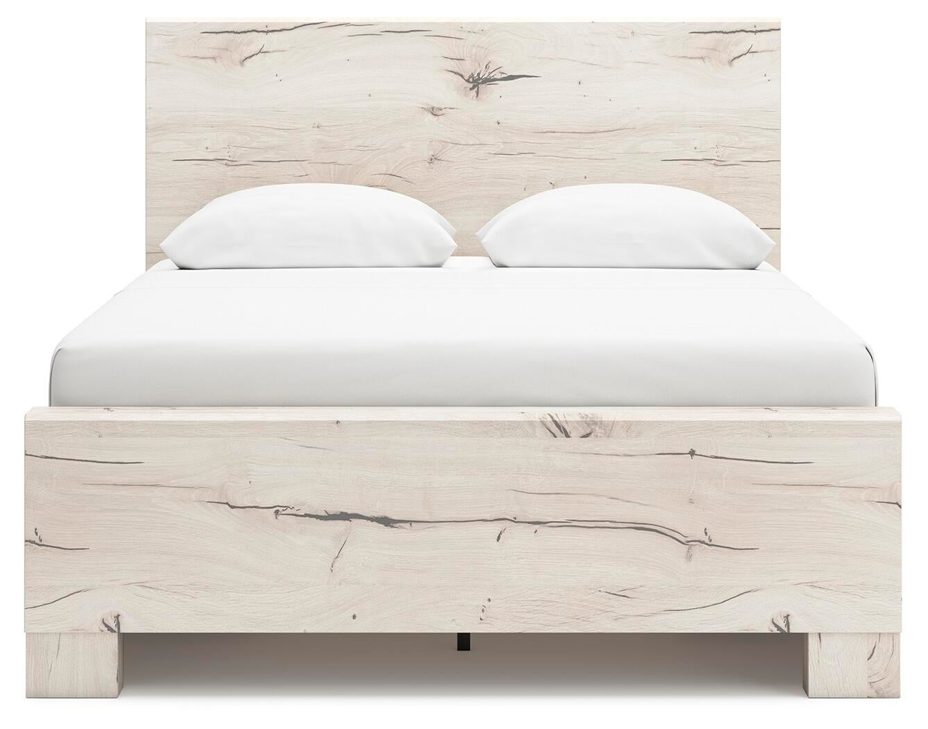 Lawroy  Panel Bed With Storage, Dresser, Mirror And Nightstand