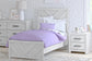 Cayboni  Panel Bed, Dresser, Mirror, Chest And Nightstand