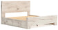 Lawroy  Panel Bed With Storage, Dresser, Mirror And Nightstand