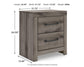 Graystorm  Panel Bed With Storage, Dresser, Mirror And Nightstand