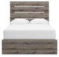 Graystorm  Panel Bed With Storage, Dresser, Mirror, Chest And Nightstand