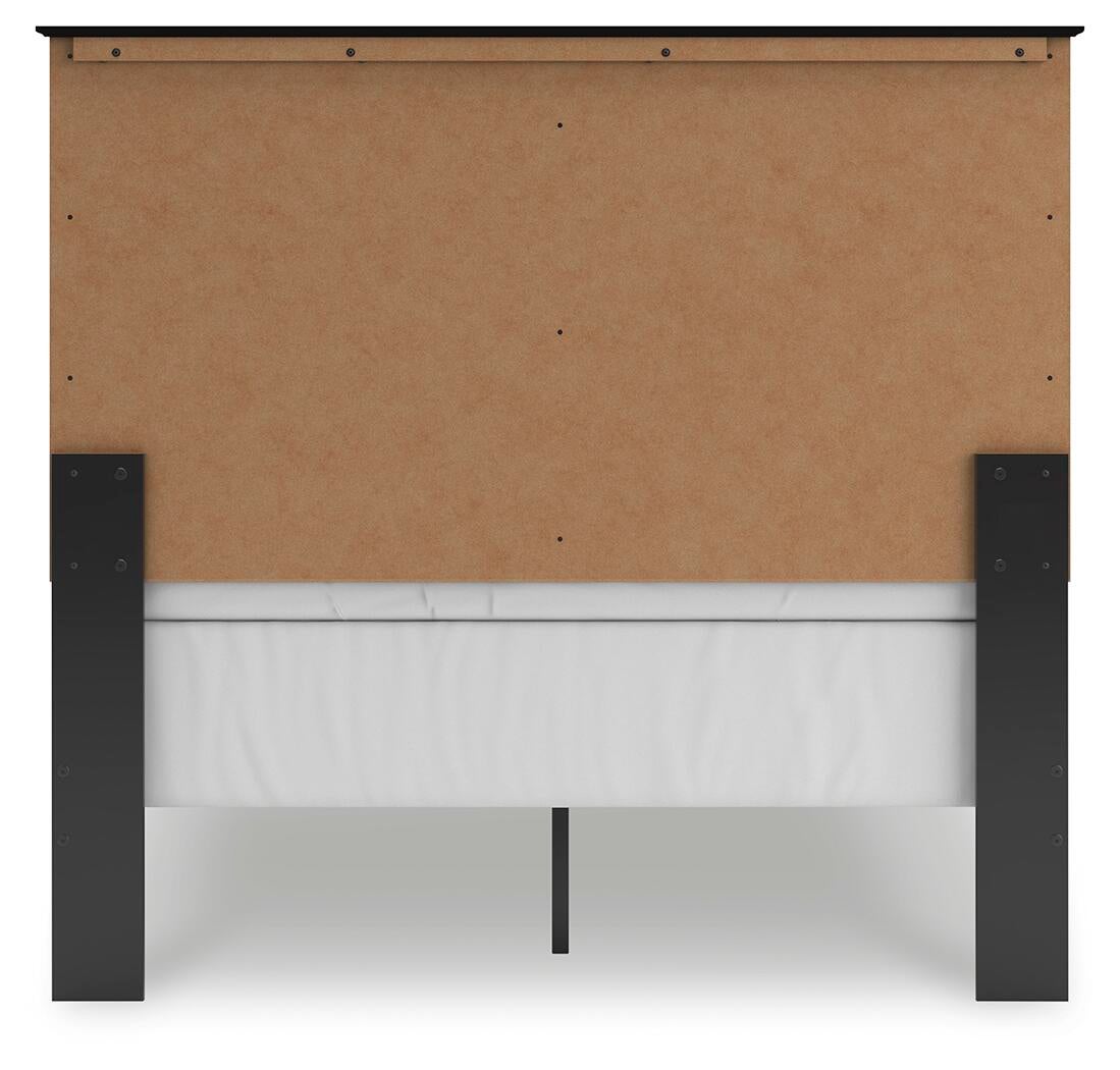 Maribel  Panel Bed, Dresser And Mirror