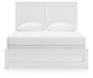 Bostwick Shoals  Panel Bed, Dresser, Mirror And Nightstand