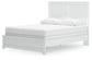 Bostwick Shoals  Panel Bed, Dresser, Mirror And Nightstand