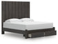 Fraluna  Panel Storage Bed, Dresser And Mirror