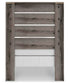 Graystorm  Panel Bed, Dresser, Mirror, Chest And Nightstand