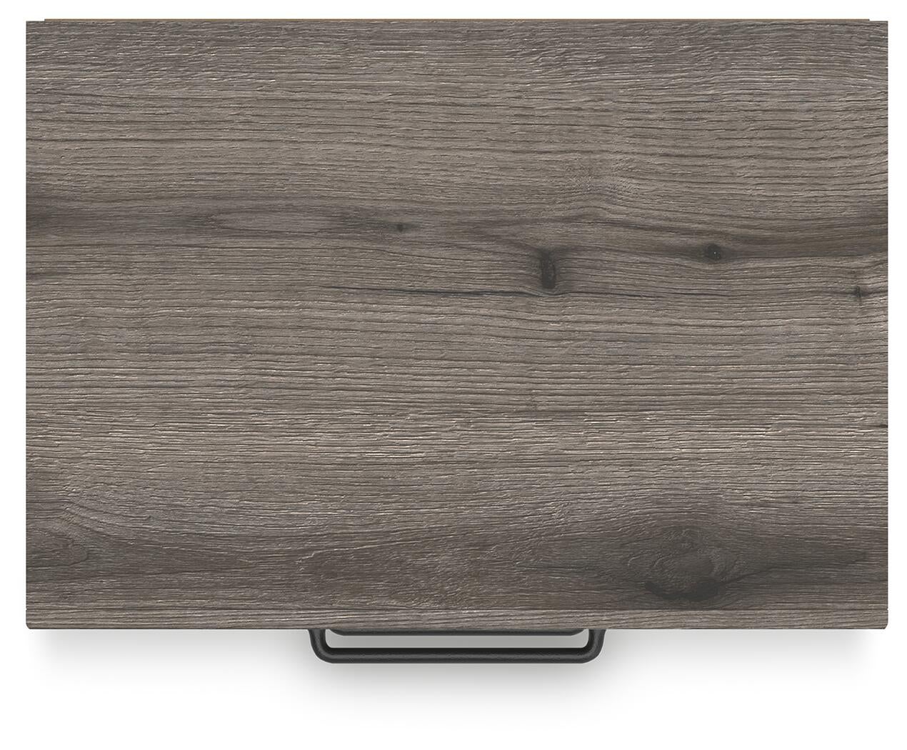 Graystorm  Panel Bed, Dresser, Mirror, Chest And Nightstand