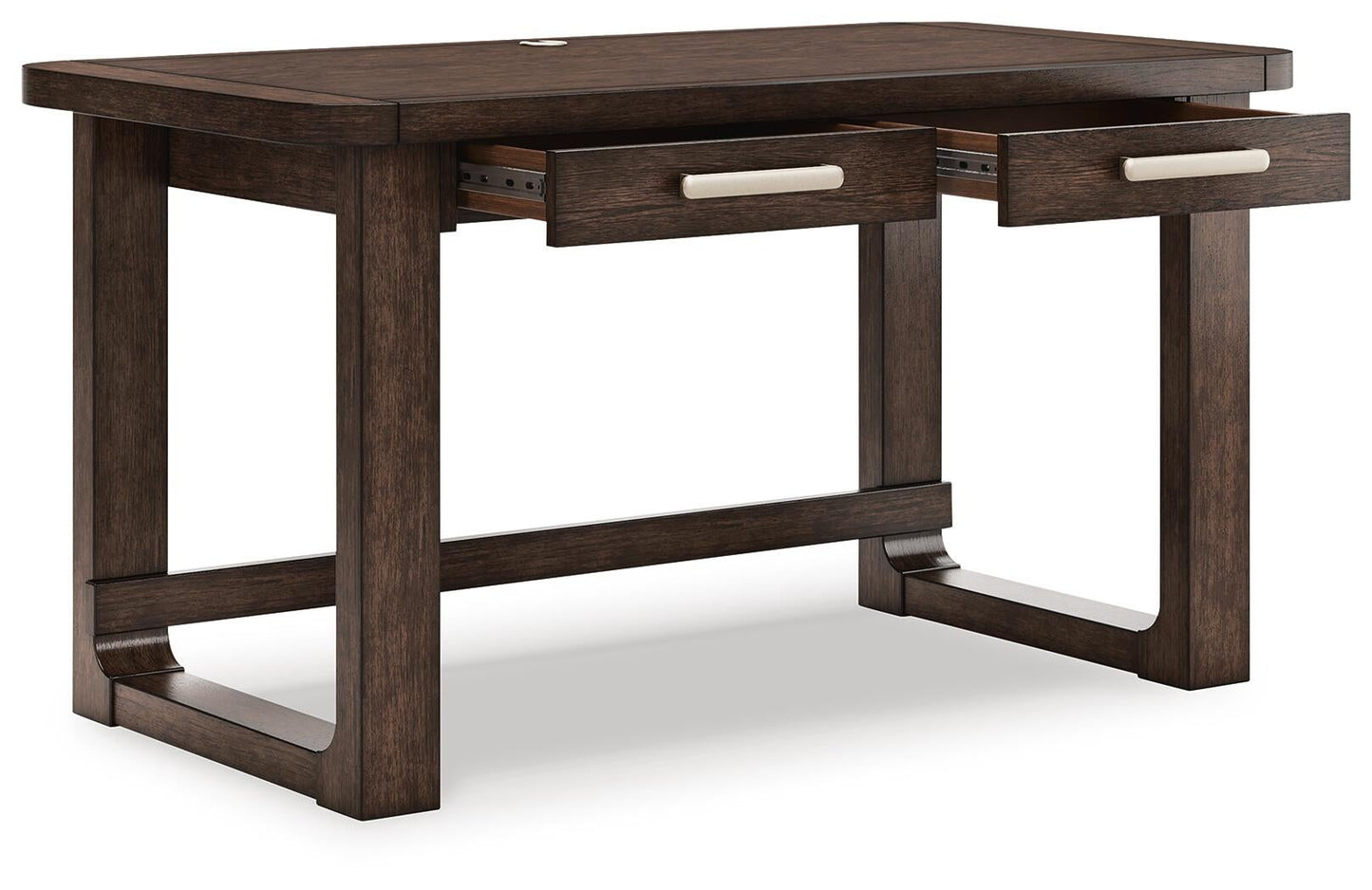 Brecton Home Office Desk With Chair And Storage