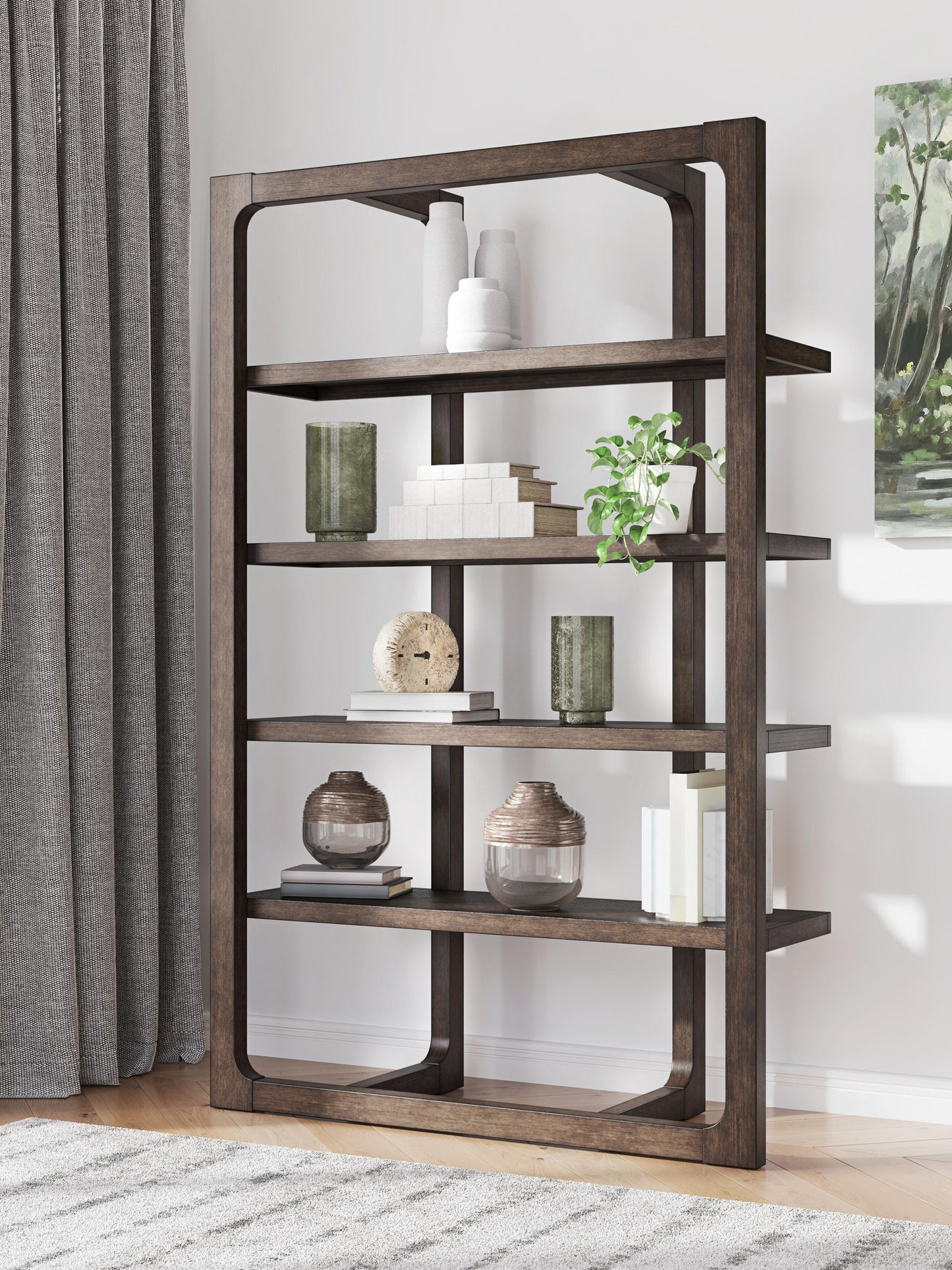 Brecton Home Office Desk With Chair And Storage
