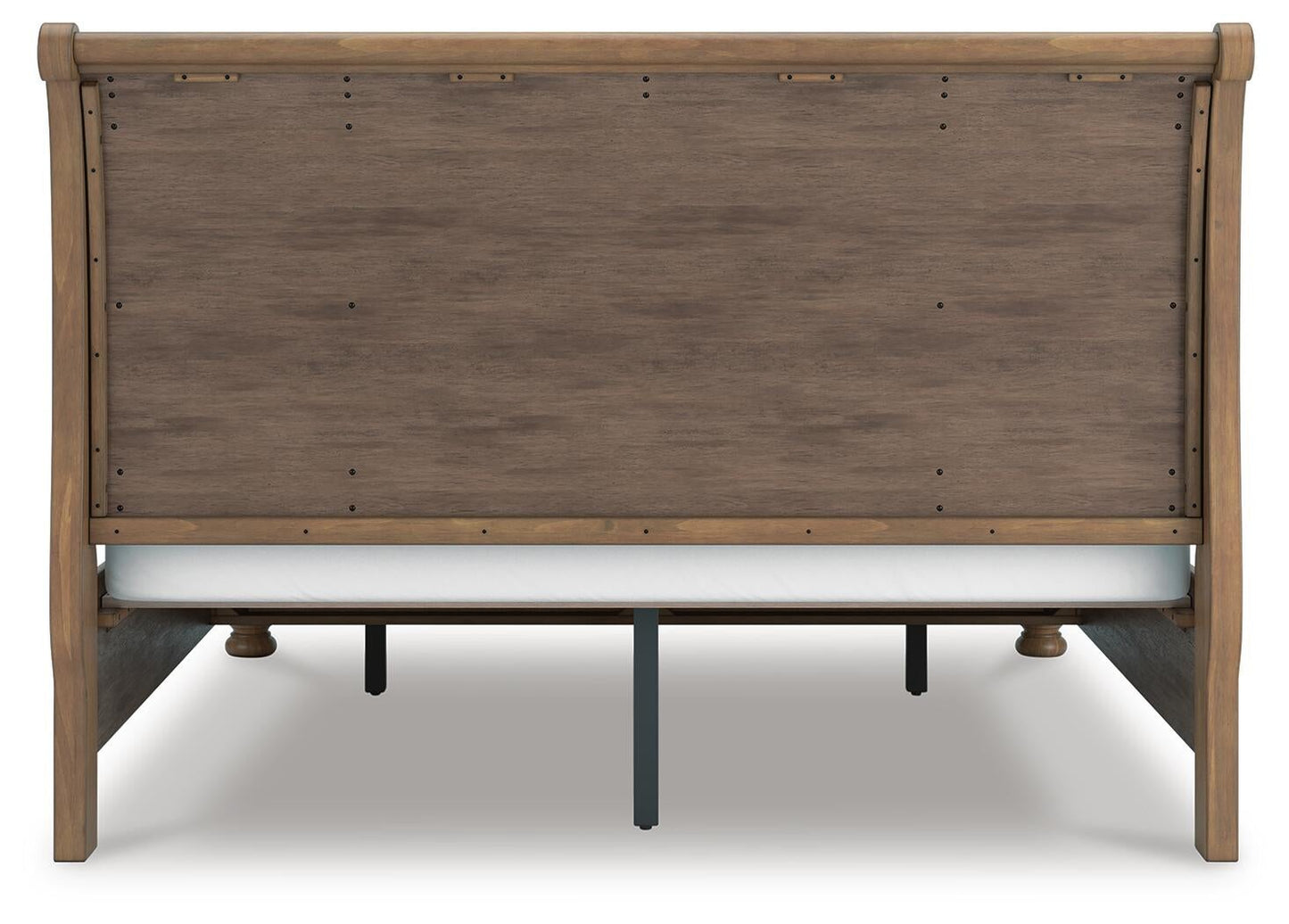 Feddinger  Storage Sleigh Bed With Mirrored Dresser, Chest And Nightstand