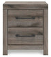 Graystorm  Panel Bed, Dresser, Mirror, Chest And Nightstand