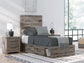 Graystorm  Panel Storage Bed, Dresser, Mirror, Chest And Nightstand