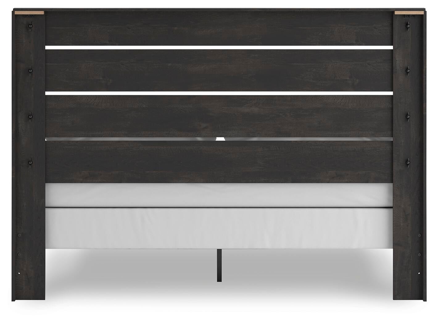 Hollivern  Panel Bed, Dresser And Mirror