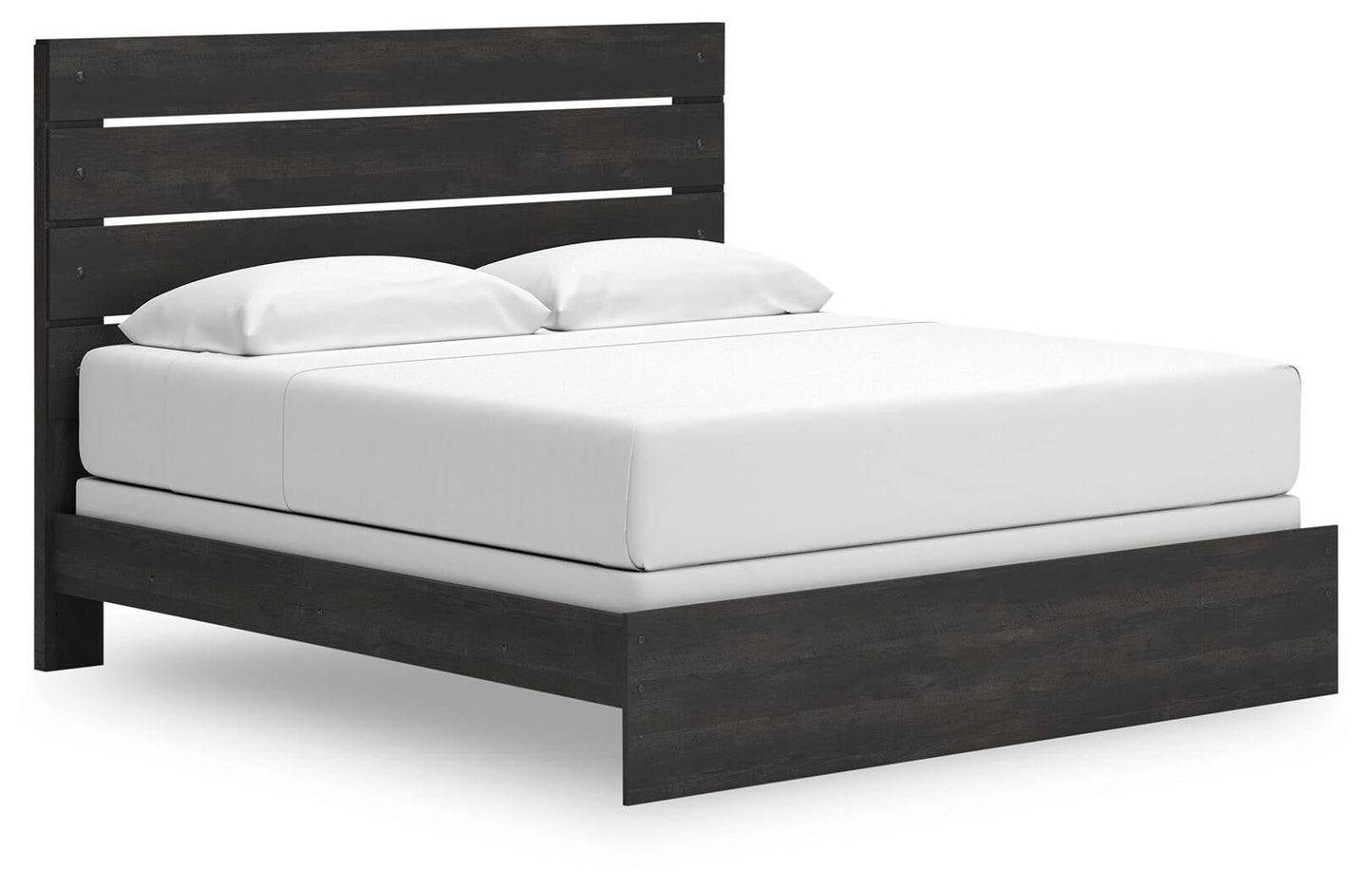 Hollivern  Panel Bed, Dresser, Mirror, Chest And Nightstand