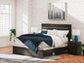 Hollivern  Panel Bed, Dresser, Mirror, Chest And Nightstand