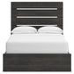 Hollivern  Panel Storage Bed, Dresser, Mirror And Nightstand