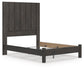 Fraluna  Panel Bed, Dresser, Mirror, Chest And Nightstand