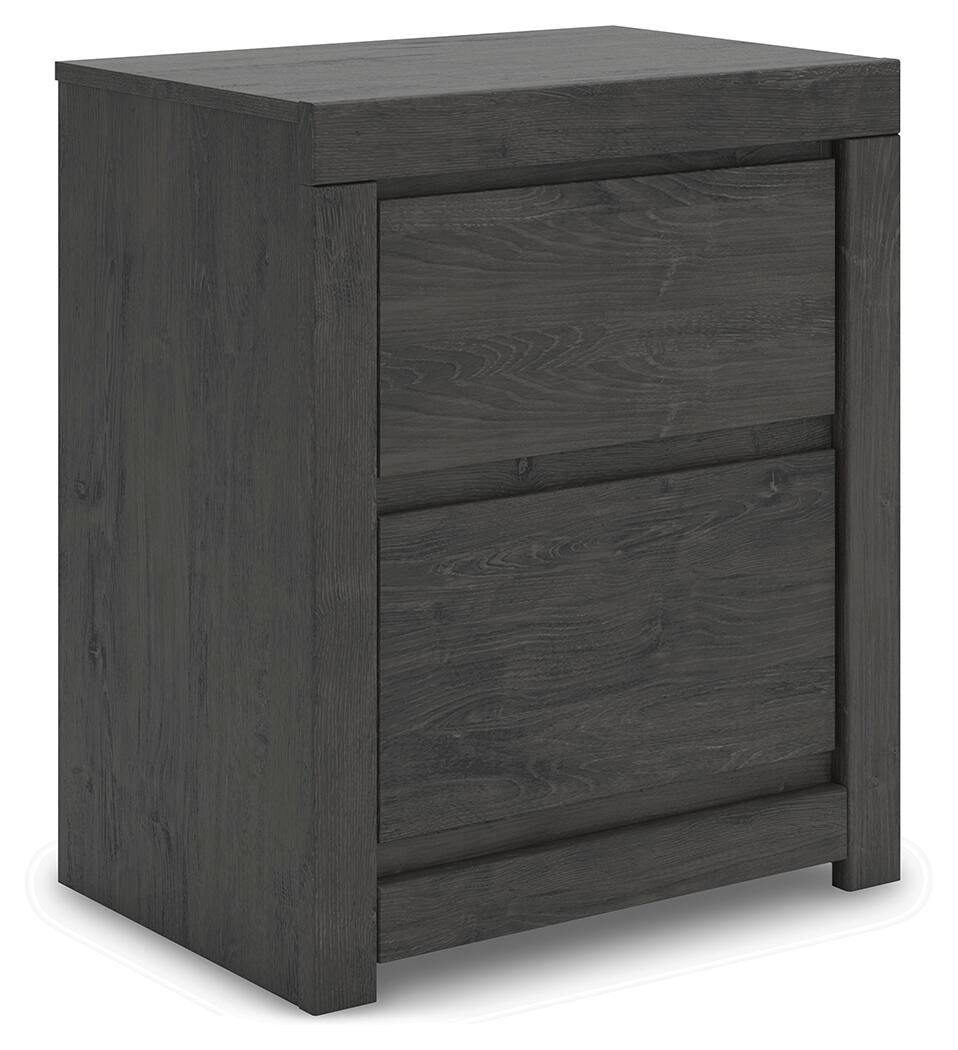 Fraluna  Panel Bed, Dresser, Mirror, Chest And Nightstand