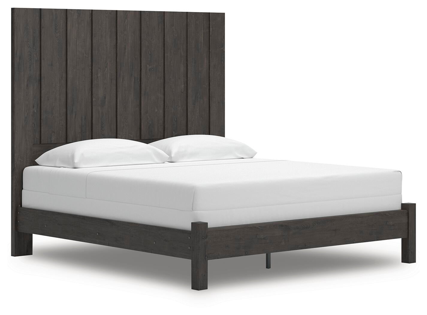 Fraluna  Panel Bed, Dresser And Mirror