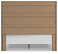 Fraluna  Panel Bed, Dresser And Mirror