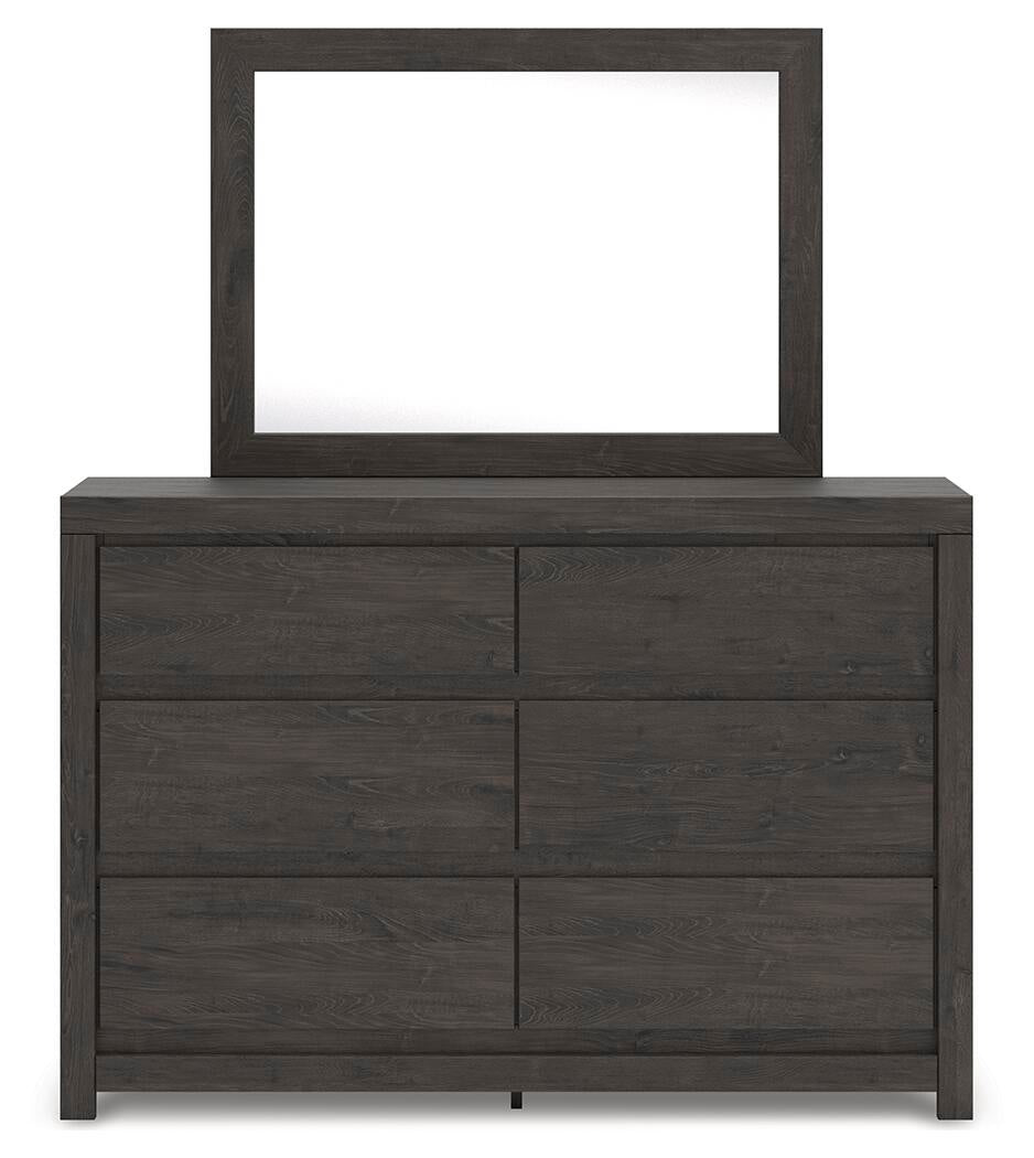 Fraluna  Panel Storage Bed, Dresser, Mirror, Chest And Nightstand