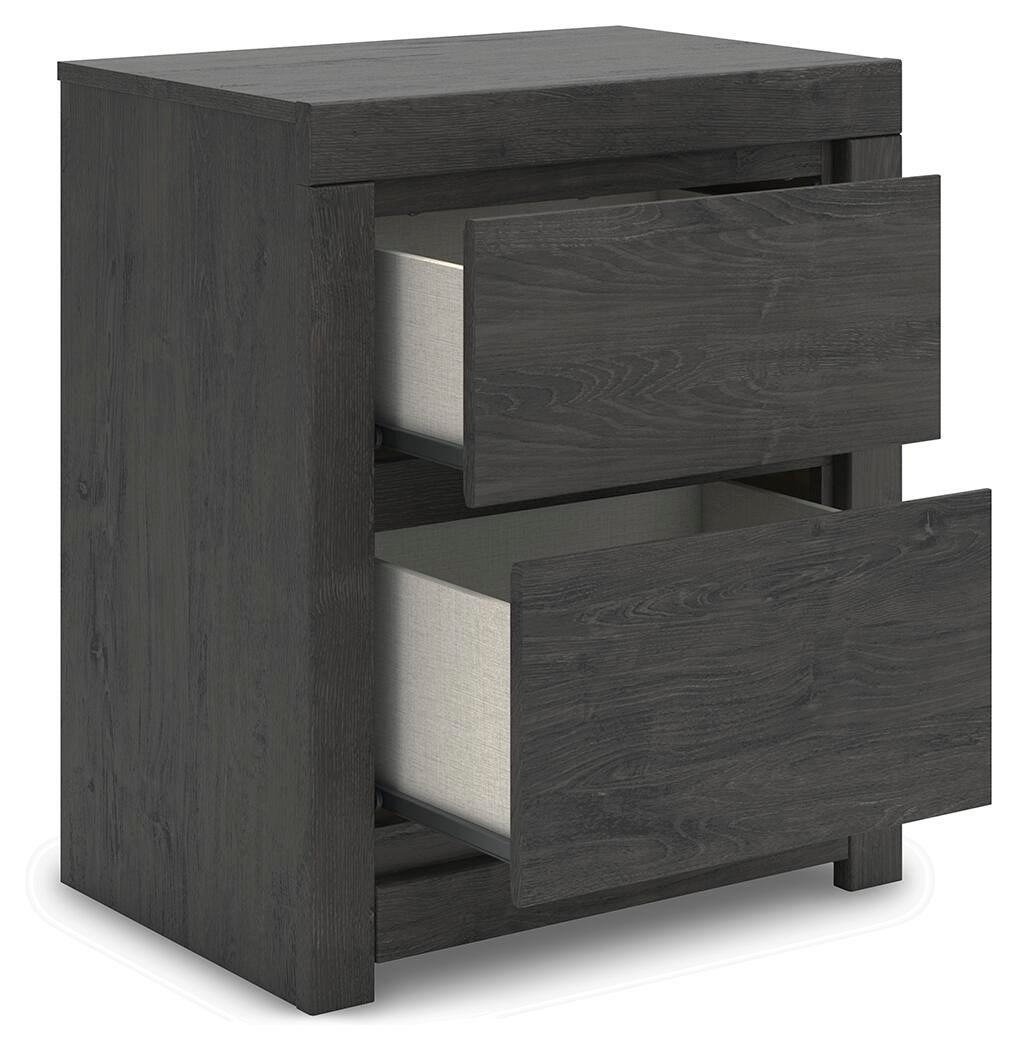 Fraluna  Panel Storage Bed, Dresser, Mirror, Chest And Nightstand