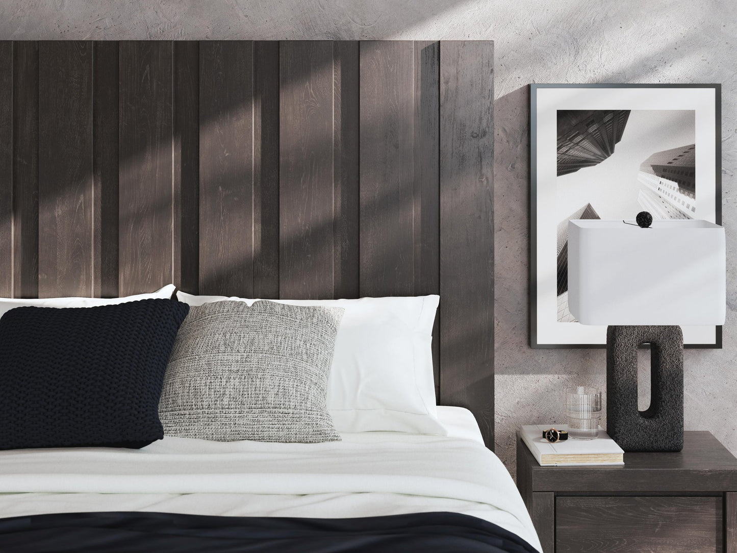 Fraluna  Panel Storage Bed, Dresser, Mirror And Nightstand