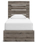 Graystorm  Panel Storage Bed, Dresser And Mirror