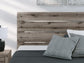 Graystorm  Panel Bed, Dresser, Mirror, Chest And Nightstand