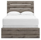 Graystorm  Panel Bed, Dresser, Mirror, Chest And Nightstand