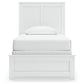 Bostwick Shoals  Panel Bed, Dresser And Mirror