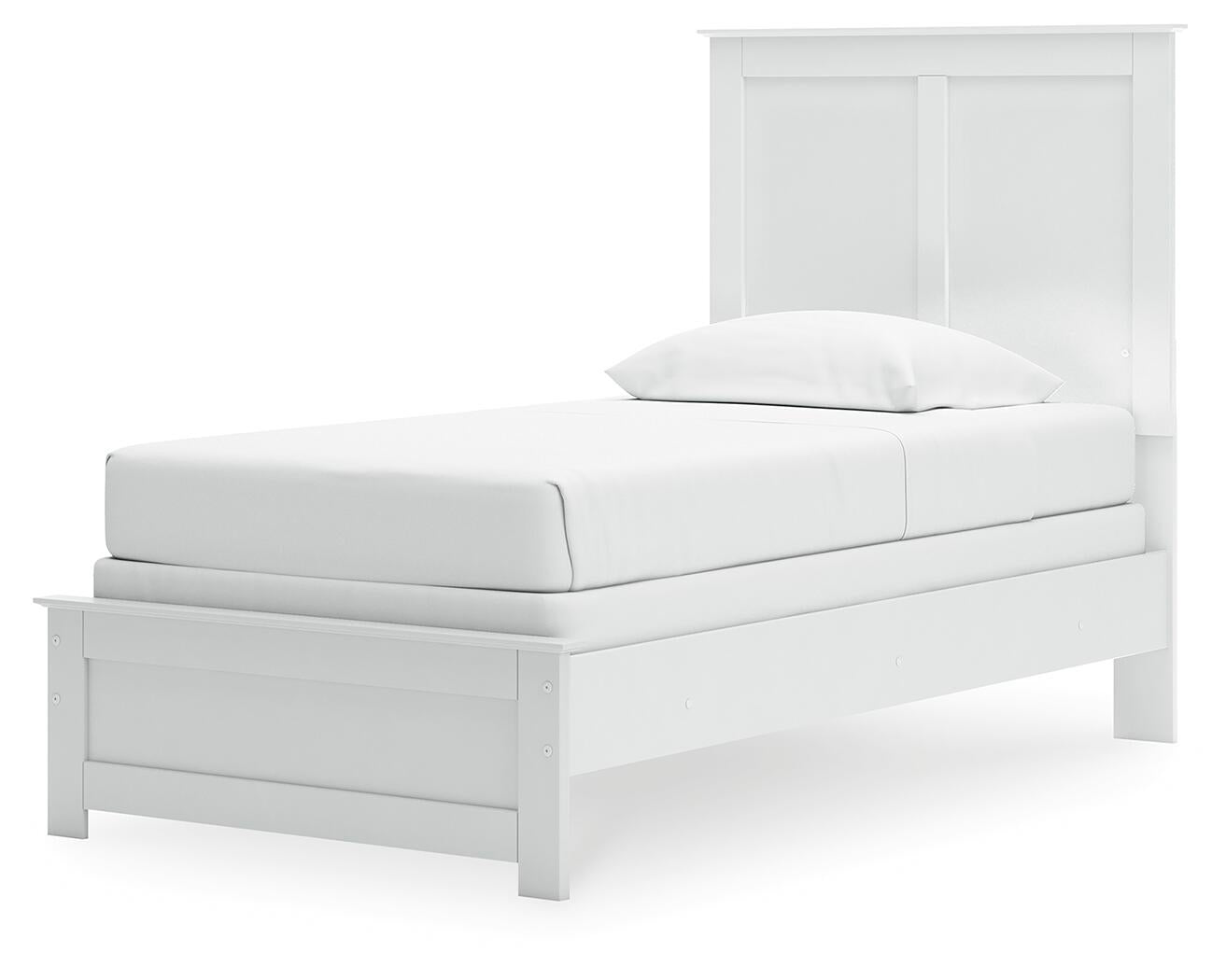 Bostwick Shoals  Panel Bed, Dresser, Mirror And Nightstand
