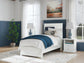 Bostwick Shoals  Panel Bed, Dresser, Mirror And Nightstand