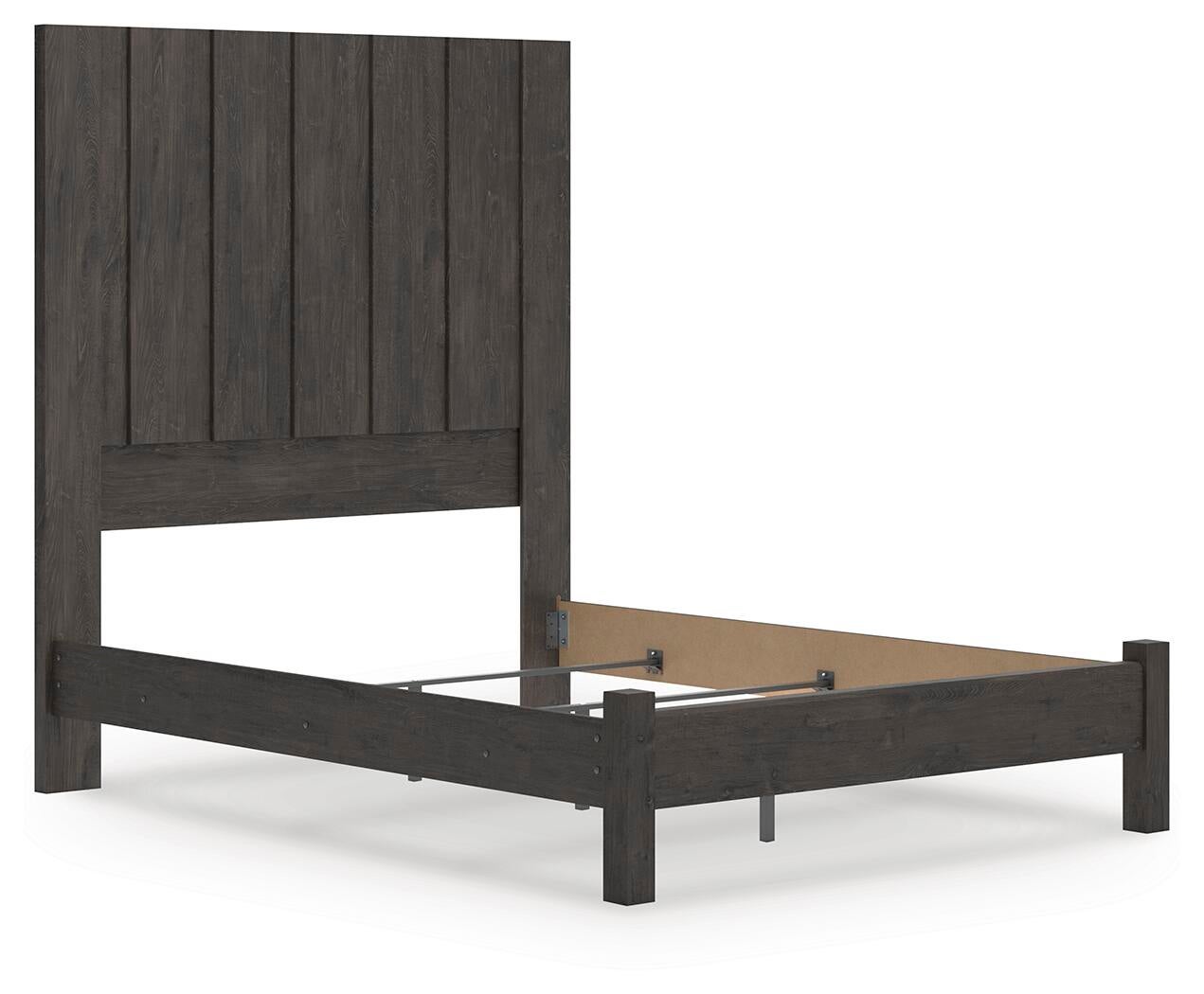 Fraluna  Panel Bed, Dresser And Mirror