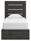Hollivern  Panel Bed With Storage, Dresser, Mirror And Nightstand