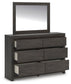 Fraluna  Panel Storage Bed, Dresser, Mirror, Chest And Nightstand
