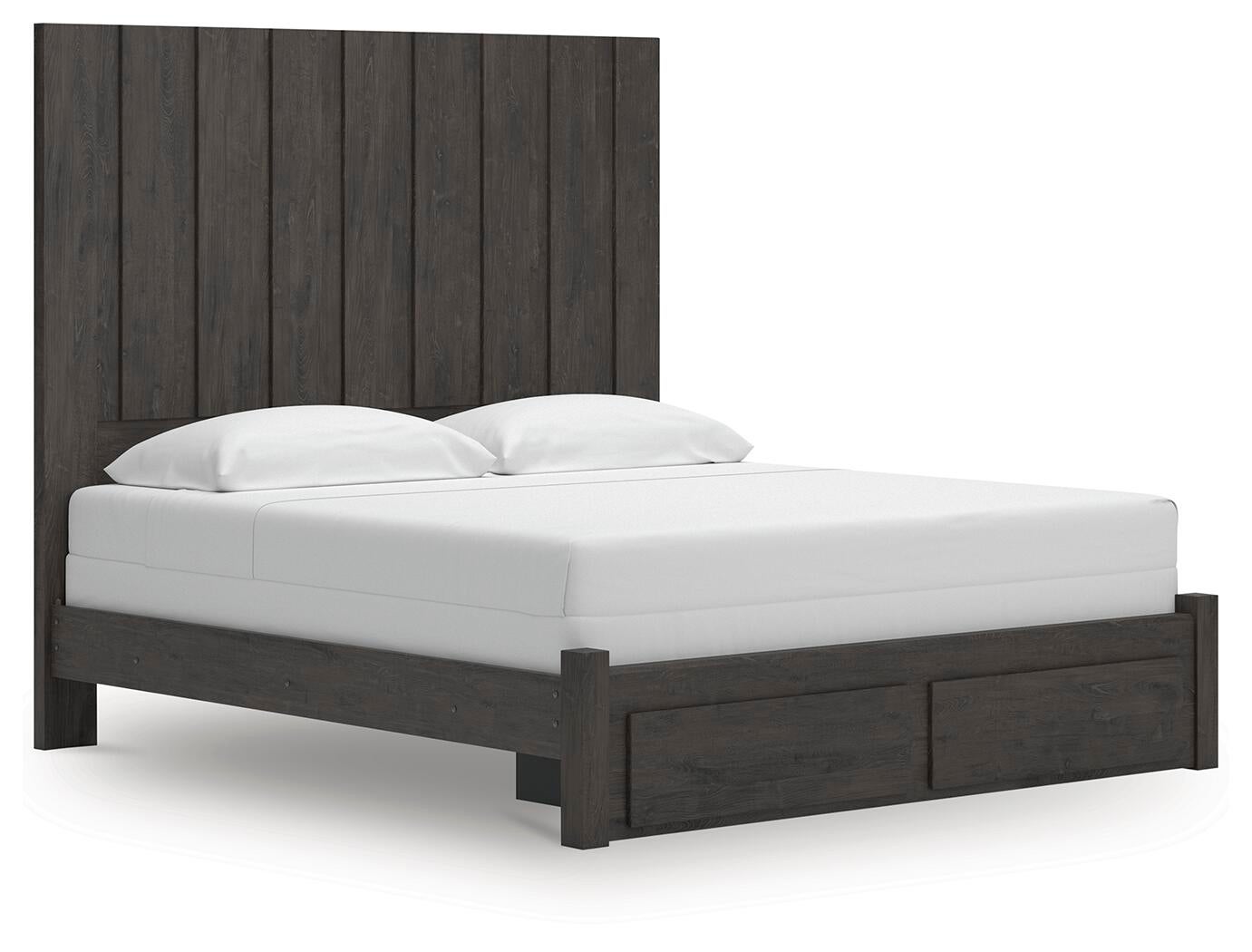 Fraluna  Panel Storage Bed, Dresser, Mirror, Chest And Nightstand