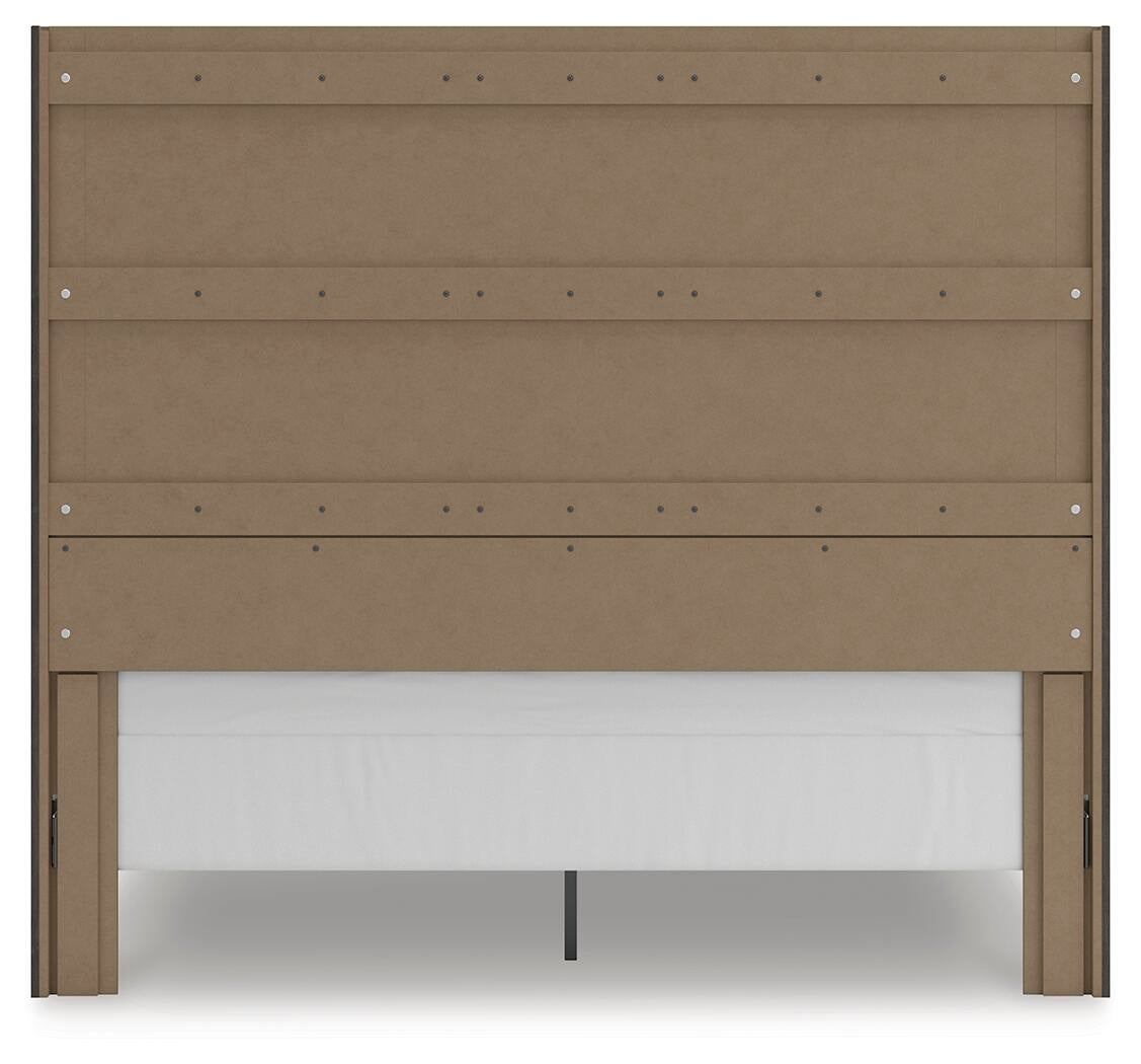 Fraluna  Panel Storage Bed, Dresser, Mirror, Chest And Nightstand