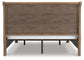 Feddinger  Storage Sleigh Bed With Mirrored Dresser