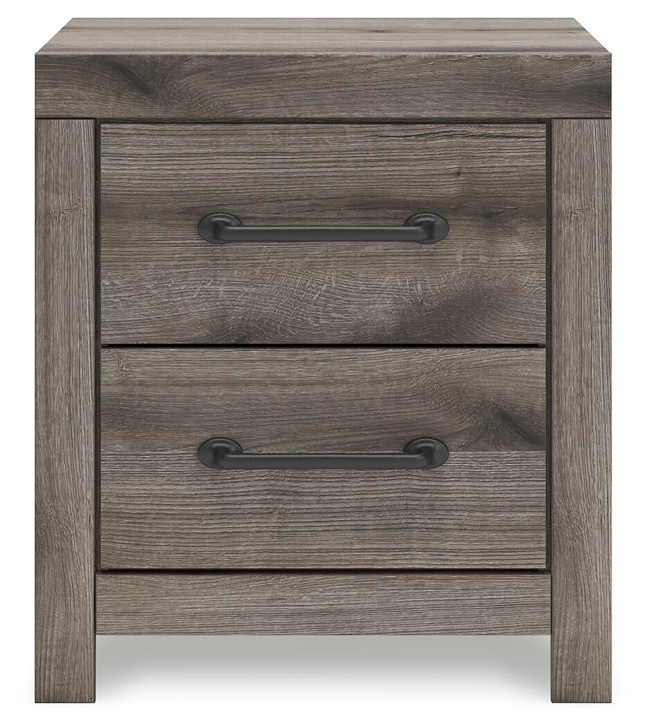 Graystorm  Panel Storage Bed, Dresser, Mirror And Nightstand