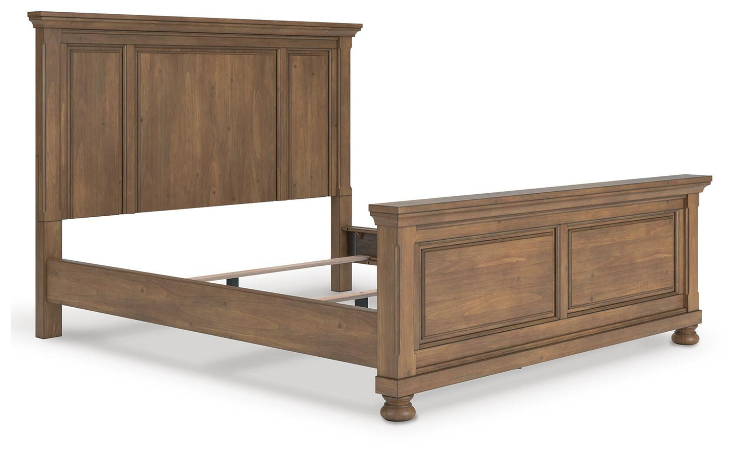 Feddinger California  Panel Bed With Mirrored Dresser And Nightstand