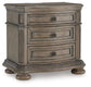 Ardenfield California  Upholstered Sleigh Bed, Dresser, Mirror And Nightstand