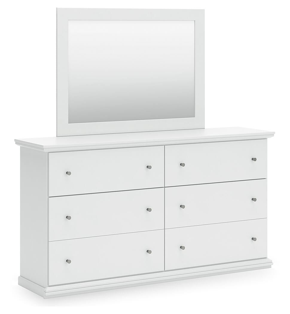 Bostwick Shoals  Panel Bed, Dresser, Mirror, Chest And Nightstand